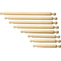 MATTARELLO CON DUE MANICI IN LEGNO 40CM