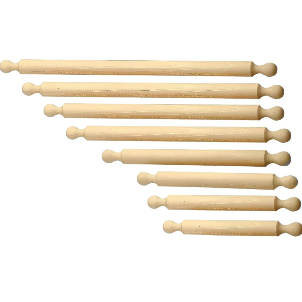 MATTARELLO CON DUE MANICI IN LEGNO 40CM