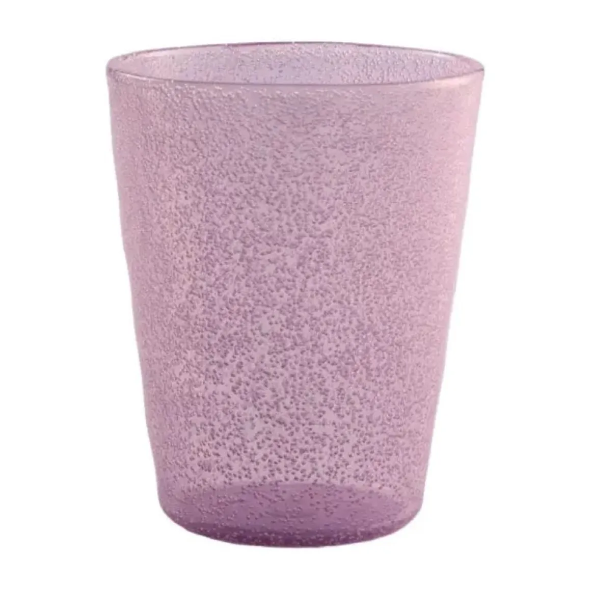MEMENTO - BICCHIERE ACQUA IN VETRO PINK 30CL
