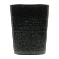 MEMENTO - BICCHIERE ACQUA IN VETRO BLACK SOLID 30CL