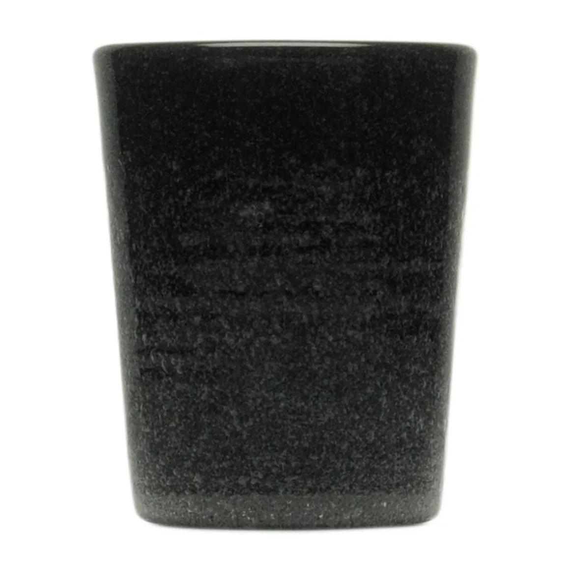 MEMENTO - BICCHIERE ACQUA IN VETRO BLACK SOLID 30CL