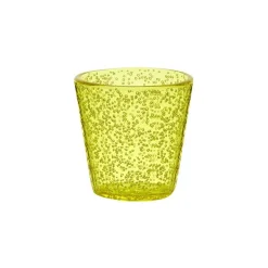 MEMENTO - BICCHIERE SHOT IN VETRO YELLOW TRASPARENT 12CL