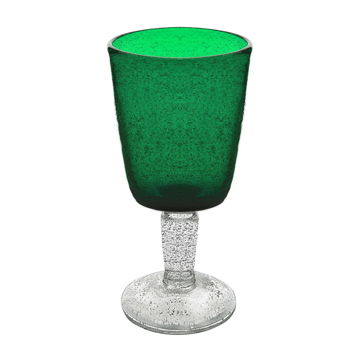 MEMENTO - CALICE DA VINO LINEA GOBLET IN VETRO EMERALD 30CL