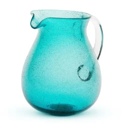 MEMENTO - CARAFFA PITCHER IN VETRO TORQUOISE 160CL