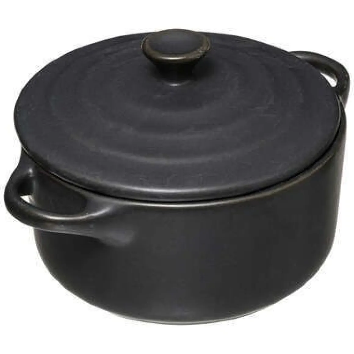 MINI CASSERUOLA 2 MANICI IN GRES DIAM. 10CM ASSORTITO
