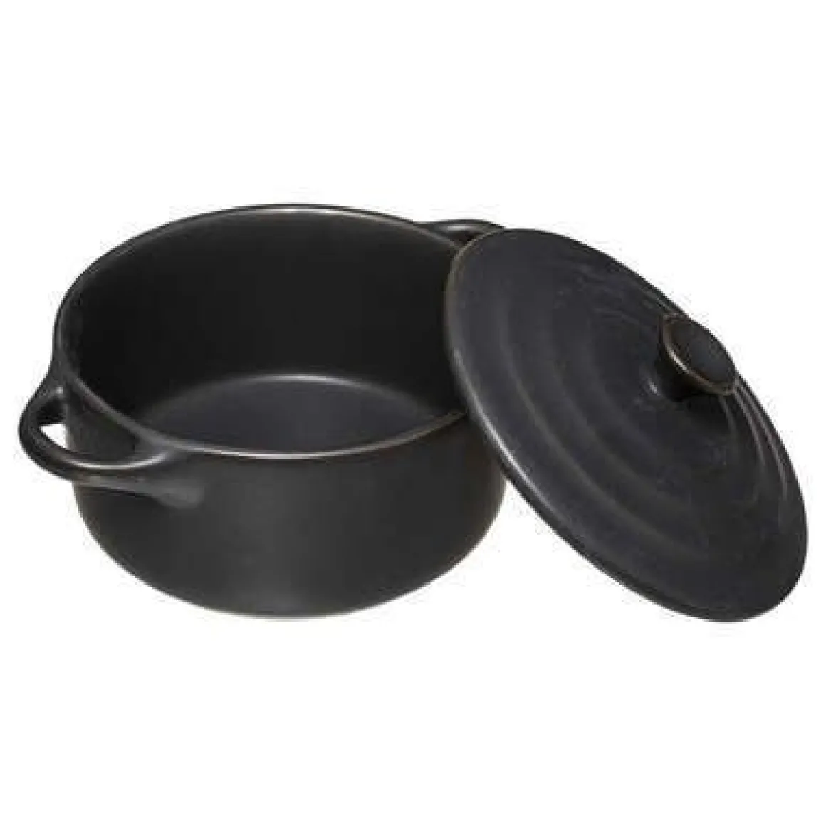 MINI CASSERUOLA 2 MANICI IN GRES DIAM. 10CM ASSORTITO