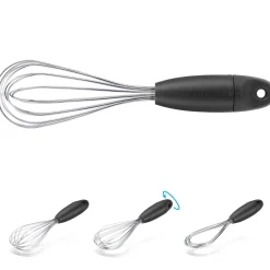 MINI FLISK - FRUSTA PIEGHEVOLE NERA 23CM
