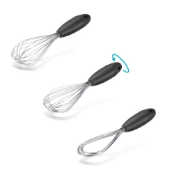 MINI FLISK - FRUSTA PIEGHEVOLE NERA 23CM