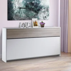 Mobile con Letto Singolo a Scomparsa: mobile a giorno con letto incluso