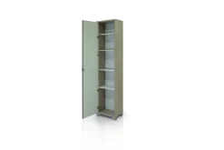 Mobile a colonna in offerta: colonna finitura olmo ad una anta a specchio 190cm