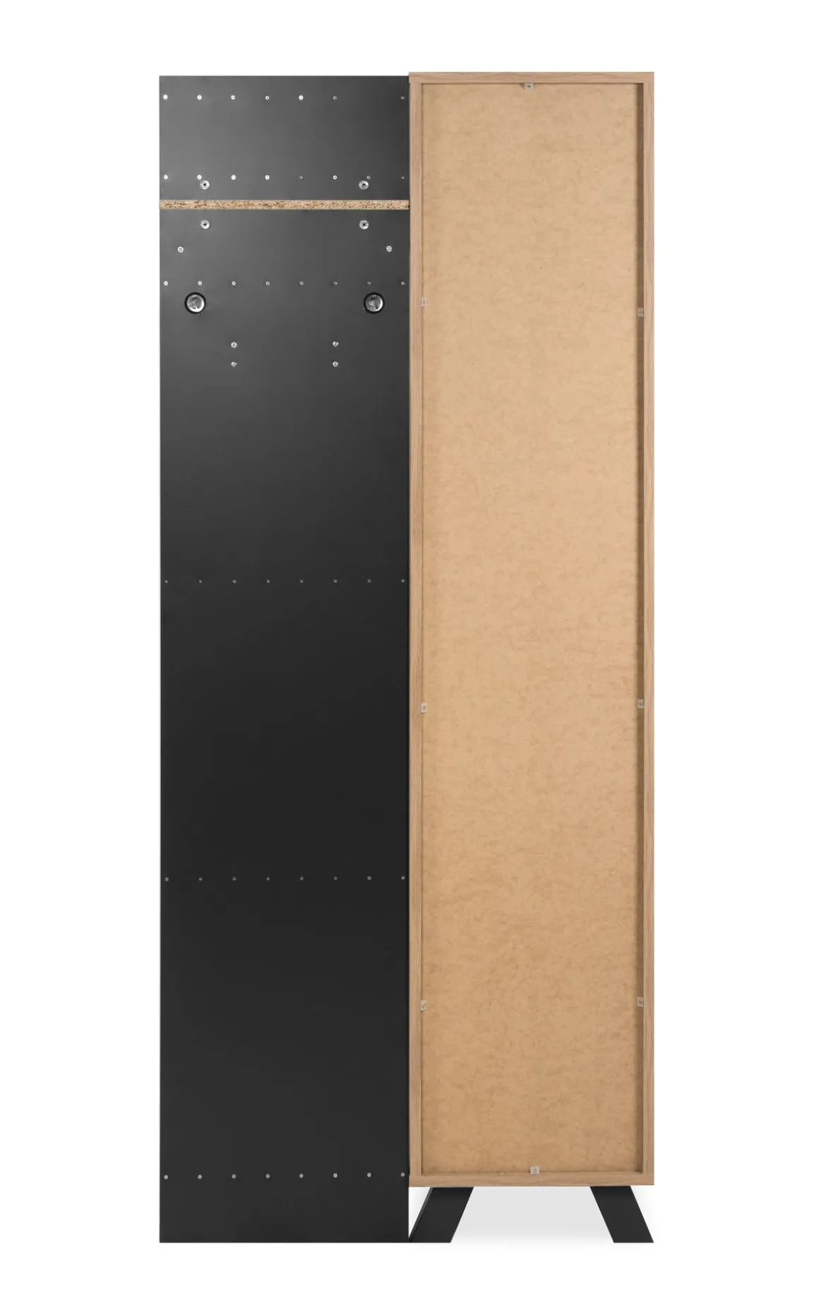 MOBILE DA INGRESSO MEDAN ARTISAN OAK E ANTRACITE: vendita online MOBILE DA INGRESSO MEDAN ARTISAN OAK E ANTRACITE in offerta