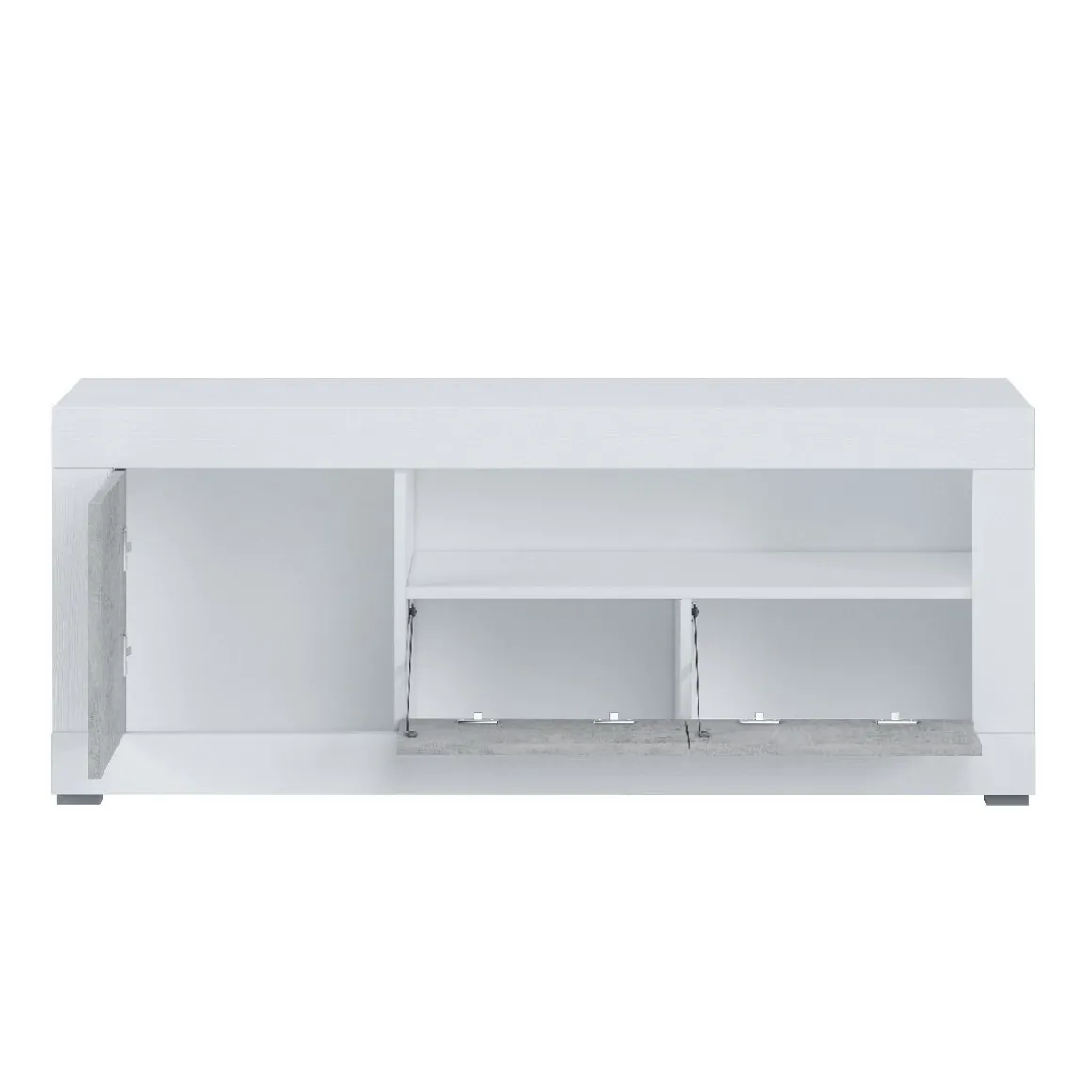 Mobile porta tv bianco frassinato: modello REVEN