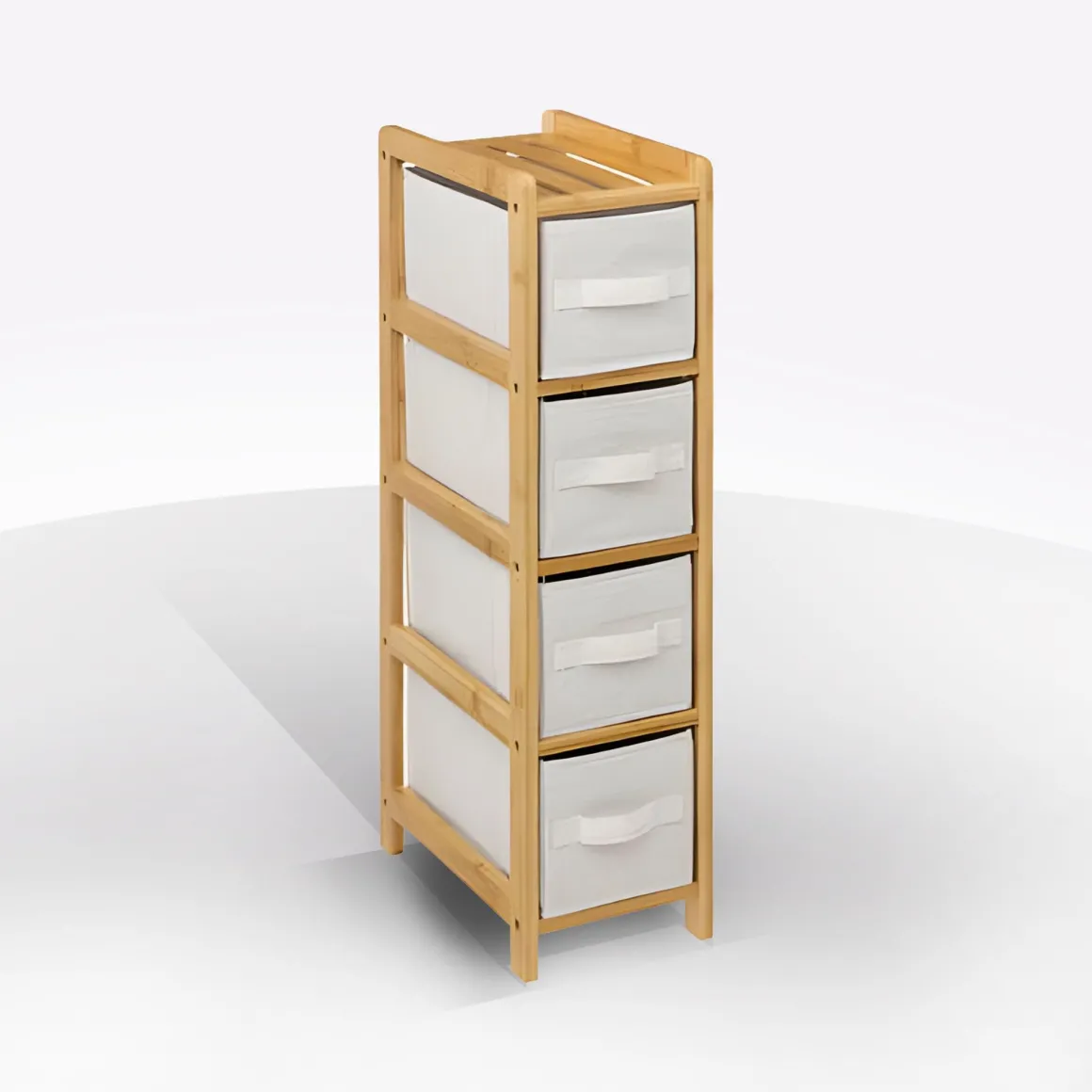 MOBILETTO MULTIUSO TIDY CON 4 CASSETTI IN TESSUTO 33X19 H.78,5CM: vendita online MOBILETTO MULTIUSO TIDY CON 4 CASSETTI IN TESSUTO 33X19 H.78,5CM in offerta