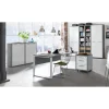 MOBILI UFFICIO COMPLETI a prezzi bassi: finitura IN LAMINATO CEMENTO E BIANCO LUCIDO