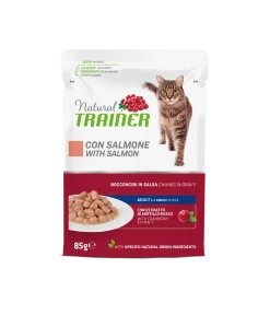 NATURAL TRAINER CAT UMIDO SALMONE GR 85: vendita online NATURAL TRAINER CAT UMIDO SALMONE GR 85 in offerta