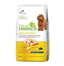 NATURAL TRAINER DOG ADULTO SMALL & TOY POLLO FRESCO KG 2: vendita online NATURAL TRAINER DOG ADULTO SMALL & TOY POLLO FRESCO KG 2 in offerta