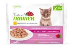 NATURALE TRAINER CAT KITTEN UMIDO FLOW POLLO G 85: vendita online NATURALE TRAINER CAT KITTEN UMIDO FLOW POLLO G 85 in offerta