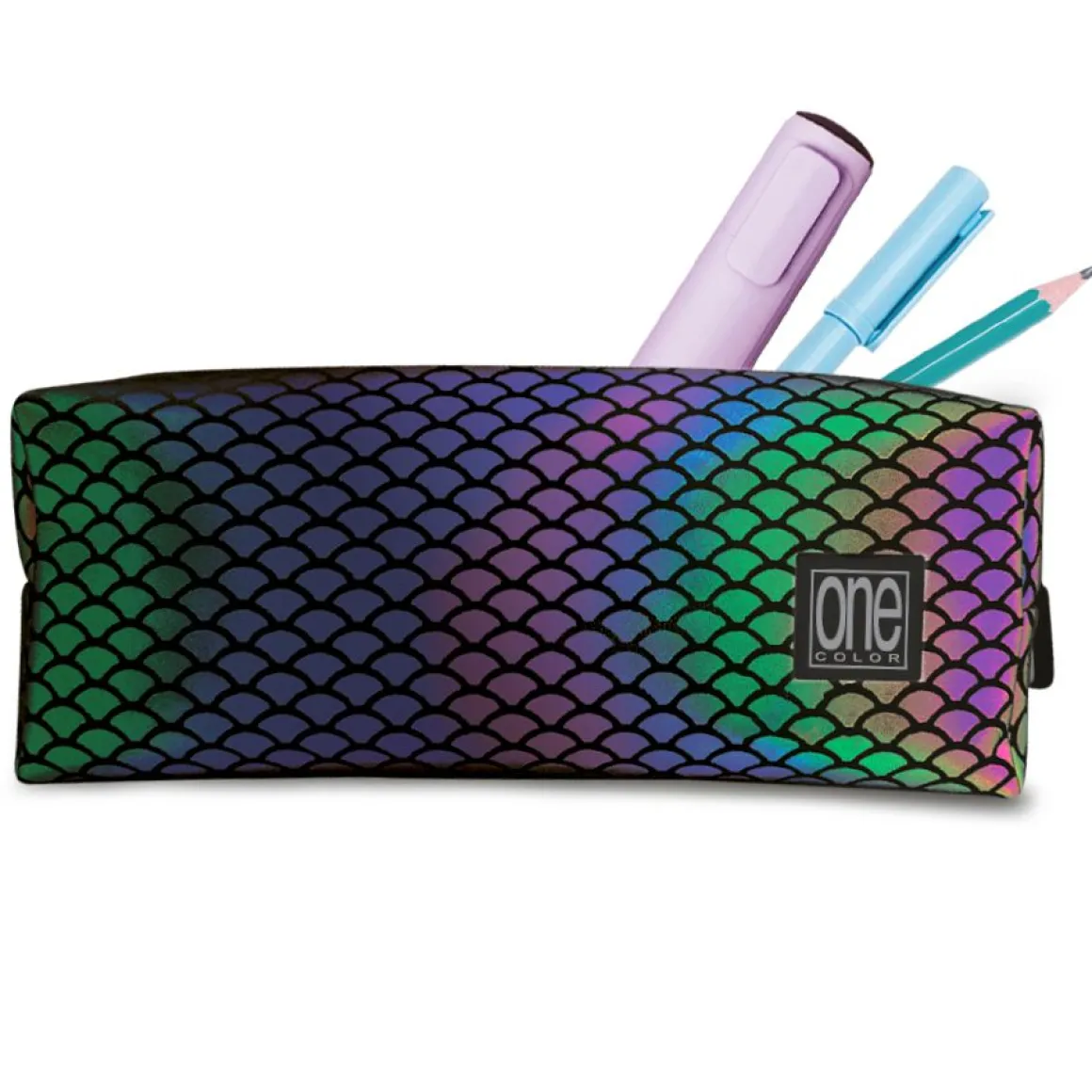 ONE COLOR - PRISMA ASTUCCIO BUSTINA MULTICOLORE CANGIANTE 19X8.5X6CM ASS.: vendita online ONE COLOR - PRISMA ASTUCCIO BUSTINA MULTICOLORE CANGIANTE 19X8.5X6CM ASS. in offerta