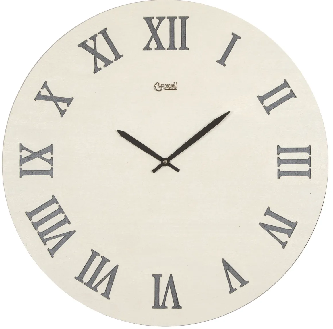OROLOGIO DA PARETE BIANCO PERLA E ANTRACITE DIAM. 50CM : vendita online OROLOGIO DA PARETE BIANCO PERLA E ANTRACITE DIAM. 50CM in offerta