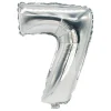 PALLONCINO LAMINATO 35X20CM ARGENTO 7: vendita online PALLONCINO LAMINATO 35X20CM ARGENTO 7 in offerta