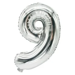 PALLONCINO LAMINATO 35X20CM ARGENTO 9: vendita online PALLONCINO LAMINATO 35X20CM ARGENTO 9 in offerta