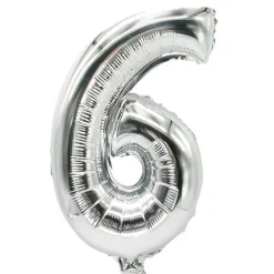 PALLONCINO LAMINATO 35X20CM ARGENTO 6: vendita online PALLONCINO LAMINATO 35X20CM ARGENTO 6 in offerta