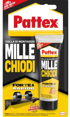 PATTEX MILLECHIODI FORTE & RAPIDO 100gr: vendita online PATTEX MILLECHIODI FORTE & RAPIDO 100gr in offerta