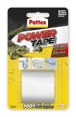 PATTEX POWER TAPE BIANCO 50mm X 5mt: vendita online PATTEX POWER TAPE BIANCO 50mm X 5mt in offerta