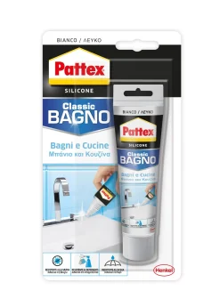 PATTEX SILICONE BAGNI E CUCINE BIANCO 50ml: vendita online PATTEX SILICONE BAGNI E CUCINE BIANCO 50ml in offerta
