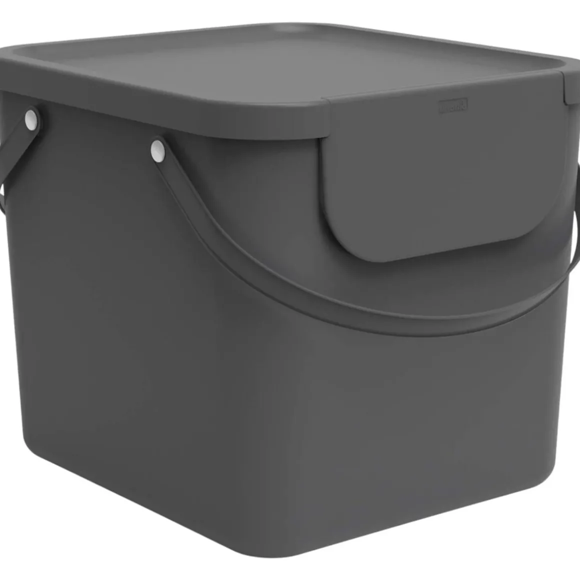 PATTUMIERA ALBULA ANTRACITE 40X35.8X34CM 40LT: vendita online PATTUMIERA ALBULA ANTRACITE 40X35.8X34CM 40LT in offerta