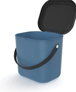 PATTUMIERA ALBULA BLU 23.5X20X20.8CM 6LT: vendita online PATTUMIERA ALBULA BLU 23.5X20X20.8CM 6LT in offerta