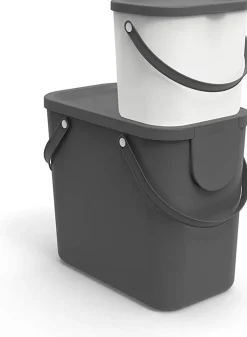 PATTUMIERA ALBULA BLU 23.5X20X20.8CM 6LT: vendita online PATTUMIERA ALBULA BLU 23.5X20X20.8CM 6LT in offerta