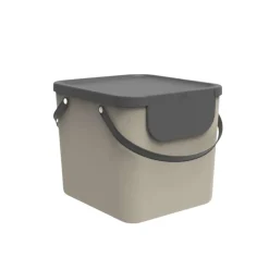 PATTUMIERA ALBULA CAPPUCCINO 40X35.8X34CM 40LT: vendita online PATTUMIERA ALBULA CAPPUCCINO 40X35.8X34CM 40LT in offerta