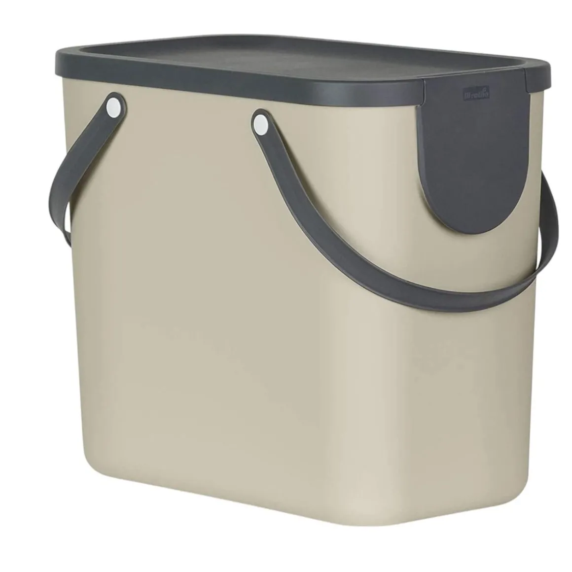 PATTUMIERA ALBULA CAPPUCCINO 40X23.5X34CM 25LT: vendita online PATTUMIERA ALBULA CAPPUCCINO 40X23.5X34CM 25LT in offerta