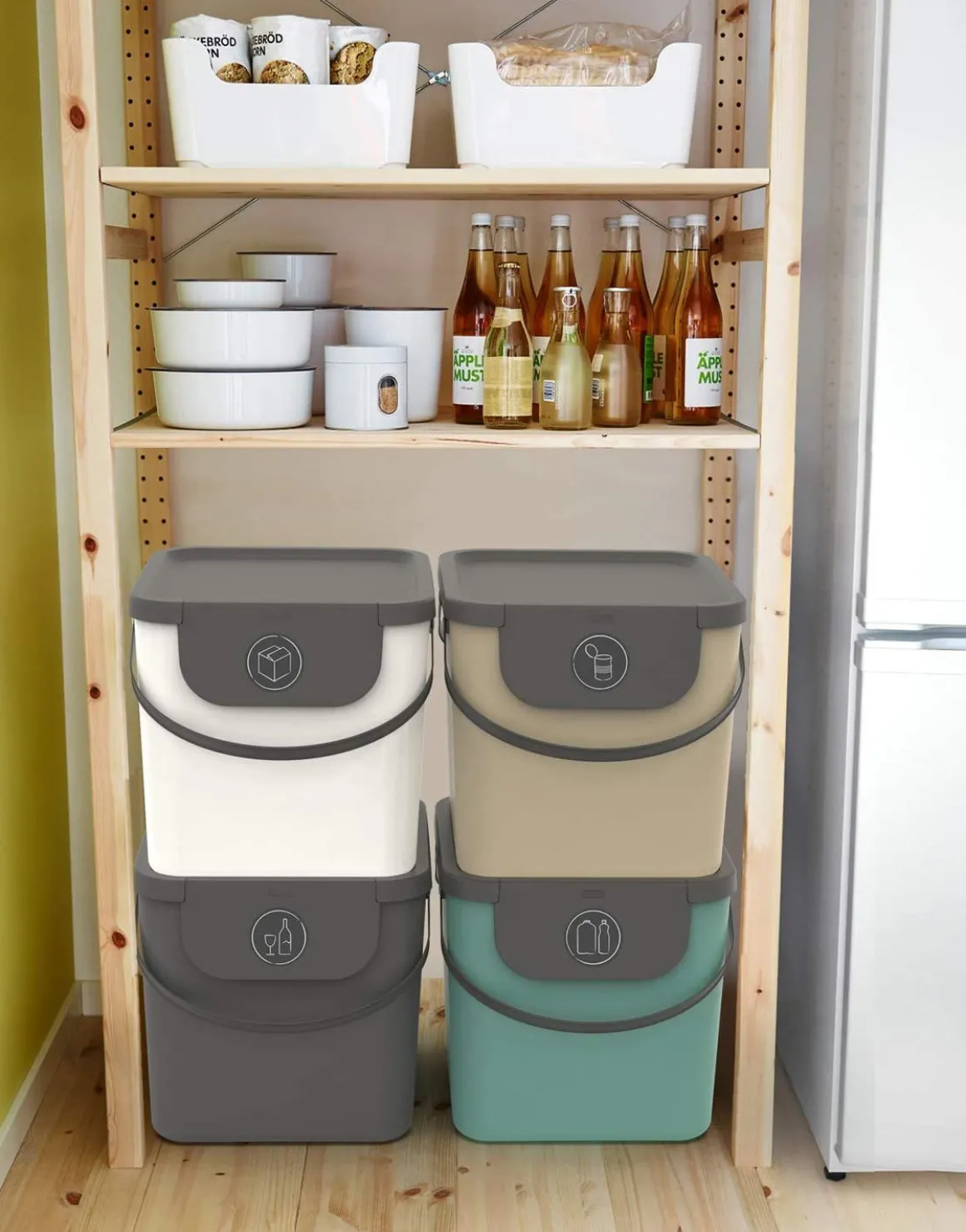 PATTUMIERA ALBULA CAPPUCCINO 40X23.5X34CM 25LT: vendita online PATTUMIERA ALBULA CAPPUCCINO 40X23.5X34CM 25LT in offerta
