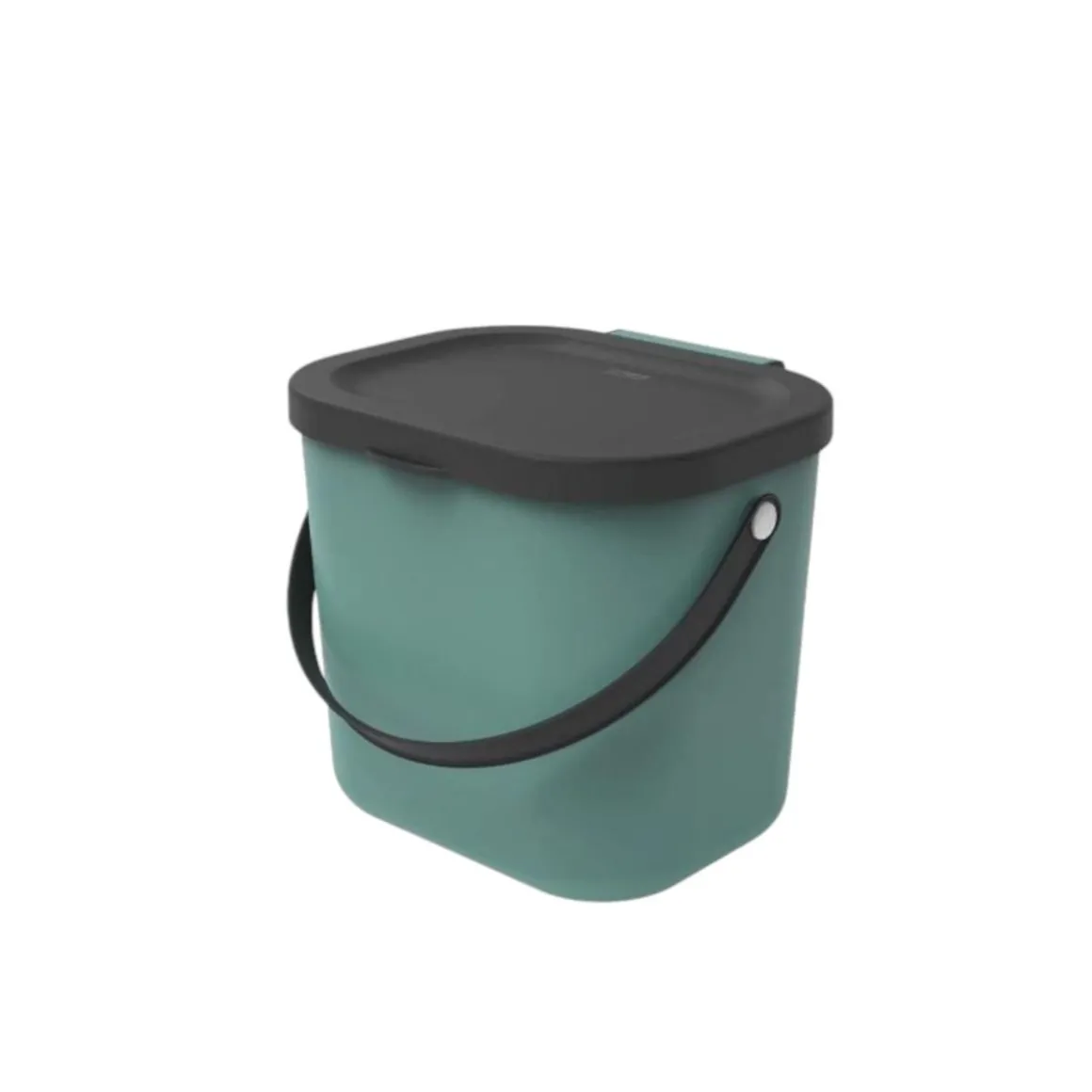 PATTUMIERA ALBULA VERDE SCURO 23.5X20X20.8CM 6LT : vendita online PATTUMIERA ALBULA VERDE SCURO 23.5X20X20.8CM 6LT in offerta