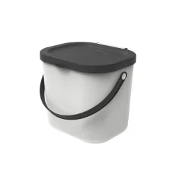 PATTUMIERA ALBULA VISCHIO BIANCO 23.5X20X20.8CM 6LT: vendita online PATTUMIERA ALBULA VISCHIO BIANCO 23.5X20X20.8CM 6LT in offerta
