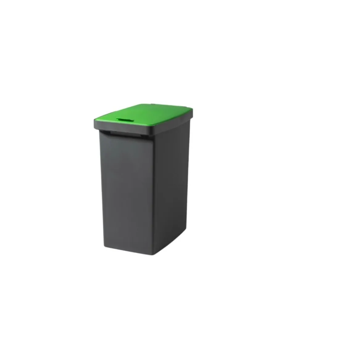 PATTUMIERA ECOSPLIT ANTRACITE E VERDE 24X36.3 H. 45.5CM 25LT : vendita online PATTUMIERA ECOSPLIT ANTRACITE E VERDE 24X36.3 H. 45.5CM 25LT in offerta