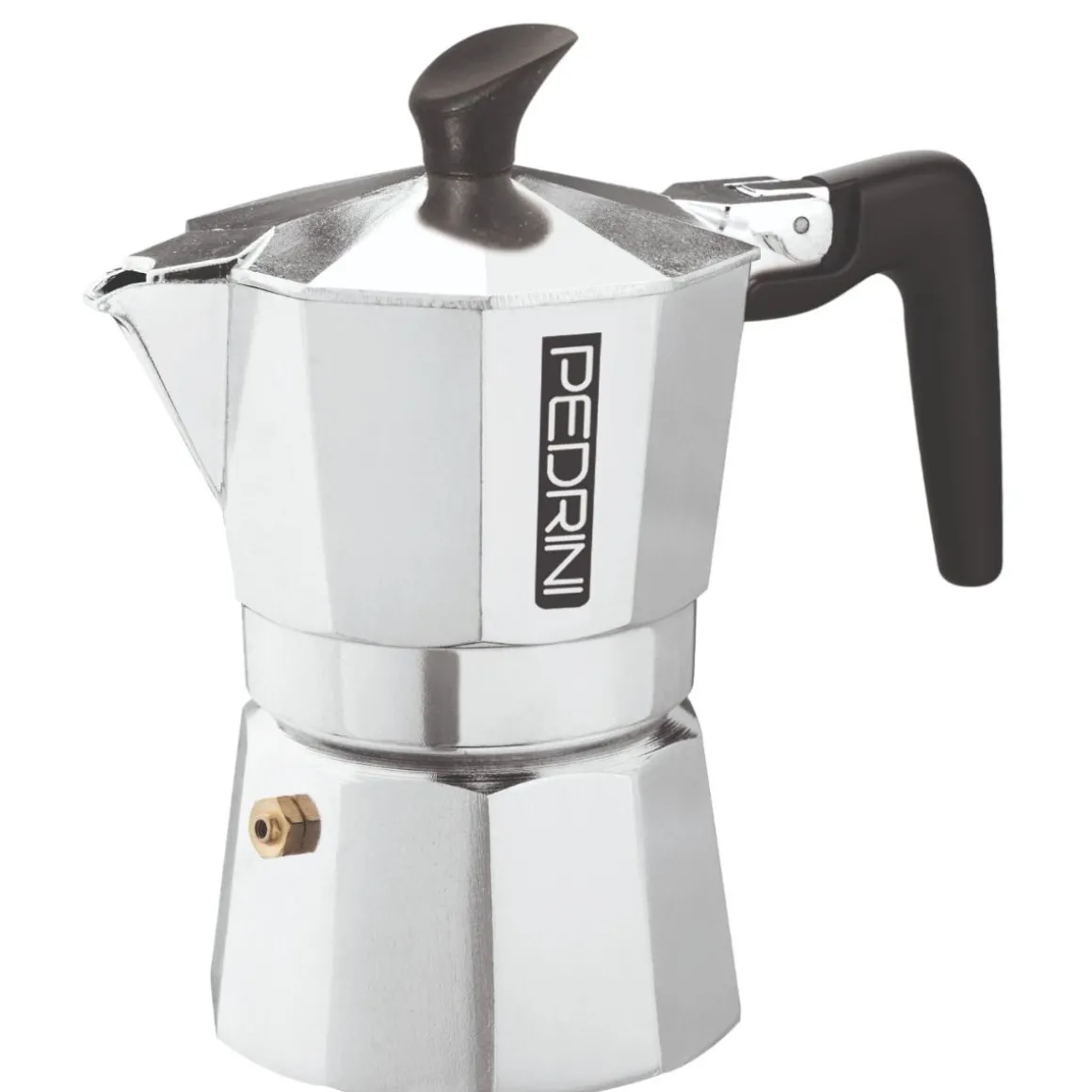 PEDRINI - CAFFETTIERA 3 TAZZE LINEA AROMA CHIC CROMATO