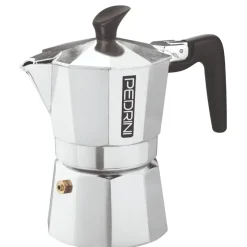 PEDRINI - CAFFETTIERA 6 TAZZE LINEA AROMA CHIC CROMATO