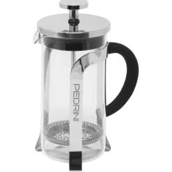 PEDRINI - INFUSIERA IN ACCIAIO INOX E VETRO BOROSILICATO 350ML