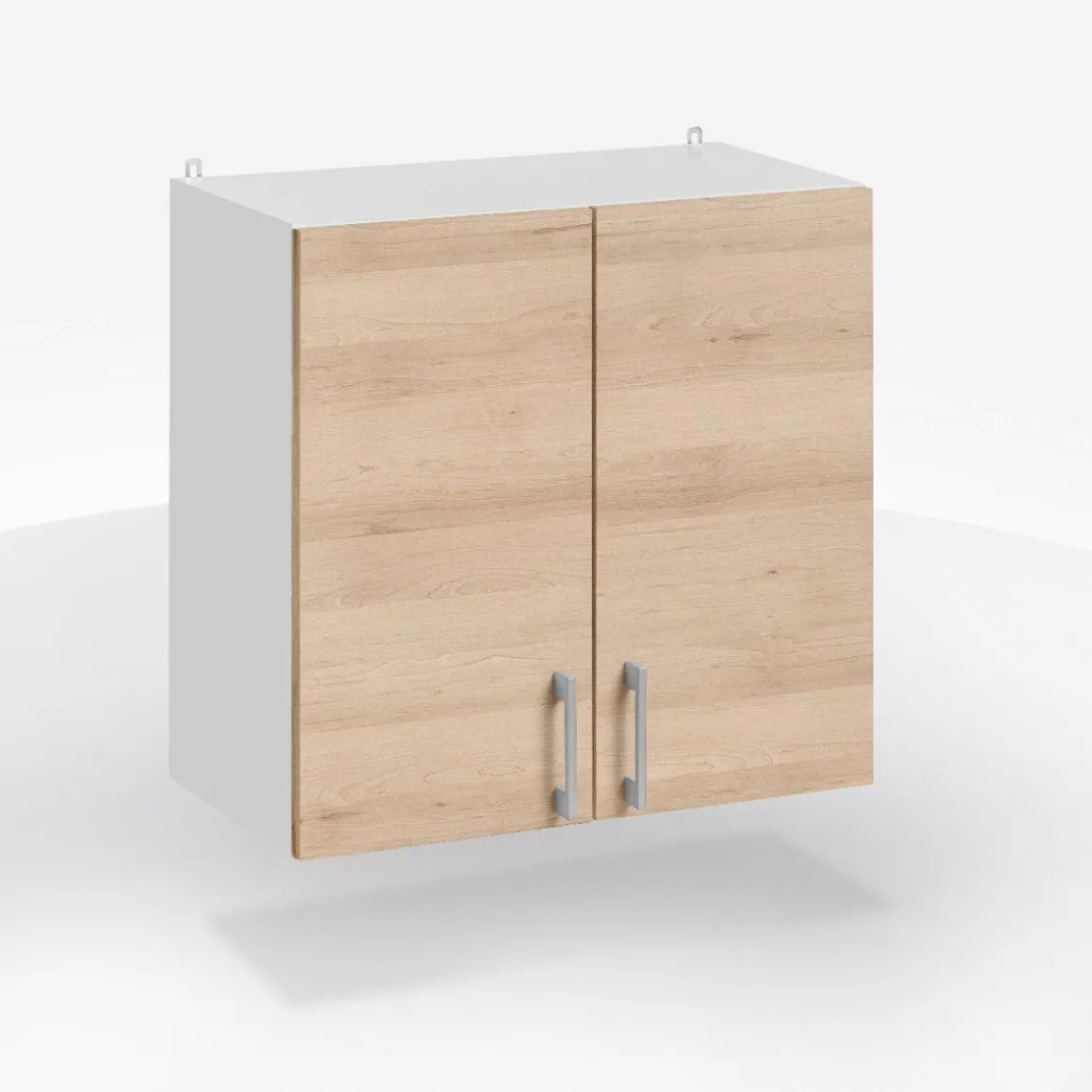 PENSILE ECO CM 60X32 H.60 BIANCO E ROVERE ARTISAN