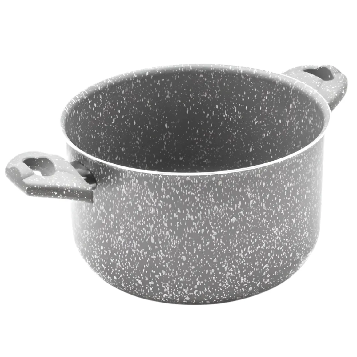 PENTOLA ALTA 2 MANICI LINEA PIETRA RARA DIAM. 22CM