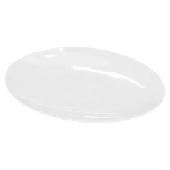 PIATTO FONDO OVALE IN PORCELLANA ACTIVE WHITE DIAM. 23CM BIANCO