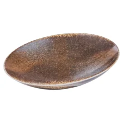 PIATTO PASTA BOWL IN PORCELLANA ACTIVE REACTIVE DIAM. 25CM MARRONE