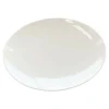 PIATTO PIANO IN PORCELLANA ACTIVE WHITE DIAM. 28CM BIANCO