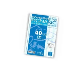 PIGNA - CONFEZIONE 40 FOGLI RICAMBI RINFORZATI A4 QUADRETTI: vendita online PIGNA - CONFEZIONE 40 FOGLI RICAMBI RINFORZATI A4 QUADRETTI in offerta