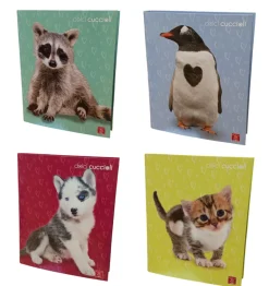 PIGNA - DOLCI CUCCIOLI CARTELLINA AD ANELLI DORSO 4CM 27X32CM ASS.: vendita online PIGNA - DOLCI CUCCIOLI CARTELLINA AD ANELLI DORSO 4CM 27X32CM ASS. in offerta