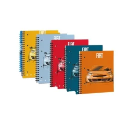PIGNA - QUADERNO AD ANELLI FIAT 600 70 FOGLI QUADRETTI 5MM: vendita online PIGNA - QUADERNO AD ANELLI FIAT 600 70 FOGLI QUADRETTI 5MM in offerta
