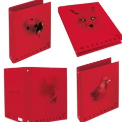 PIGNA - RACCOGLITORE AD ANELLI MONOCROMO RED A4 ASSORTITO: vendita online PIGNA - RACCOGLITORE AD ANELLI MONOCROMO RED A4 ASSORTITO in offerta